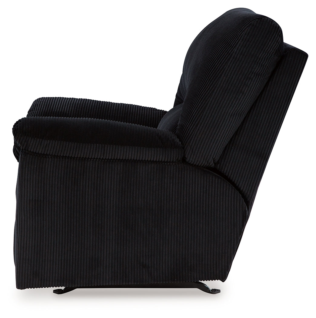 SimpleJoy Onyx Recliner by Ashley at Eve Furniture