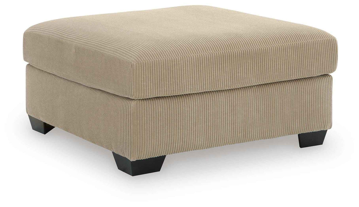SimpleJoy Sand Oversized Accent Ottoman by Ashley at Eve Furniture