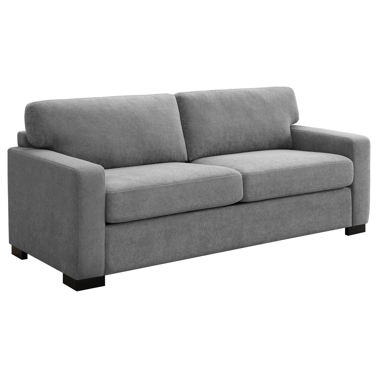 Simpson Upholstered Sofa Sleeper with Queen Mattress Grey by Coaster at Eve Furniture