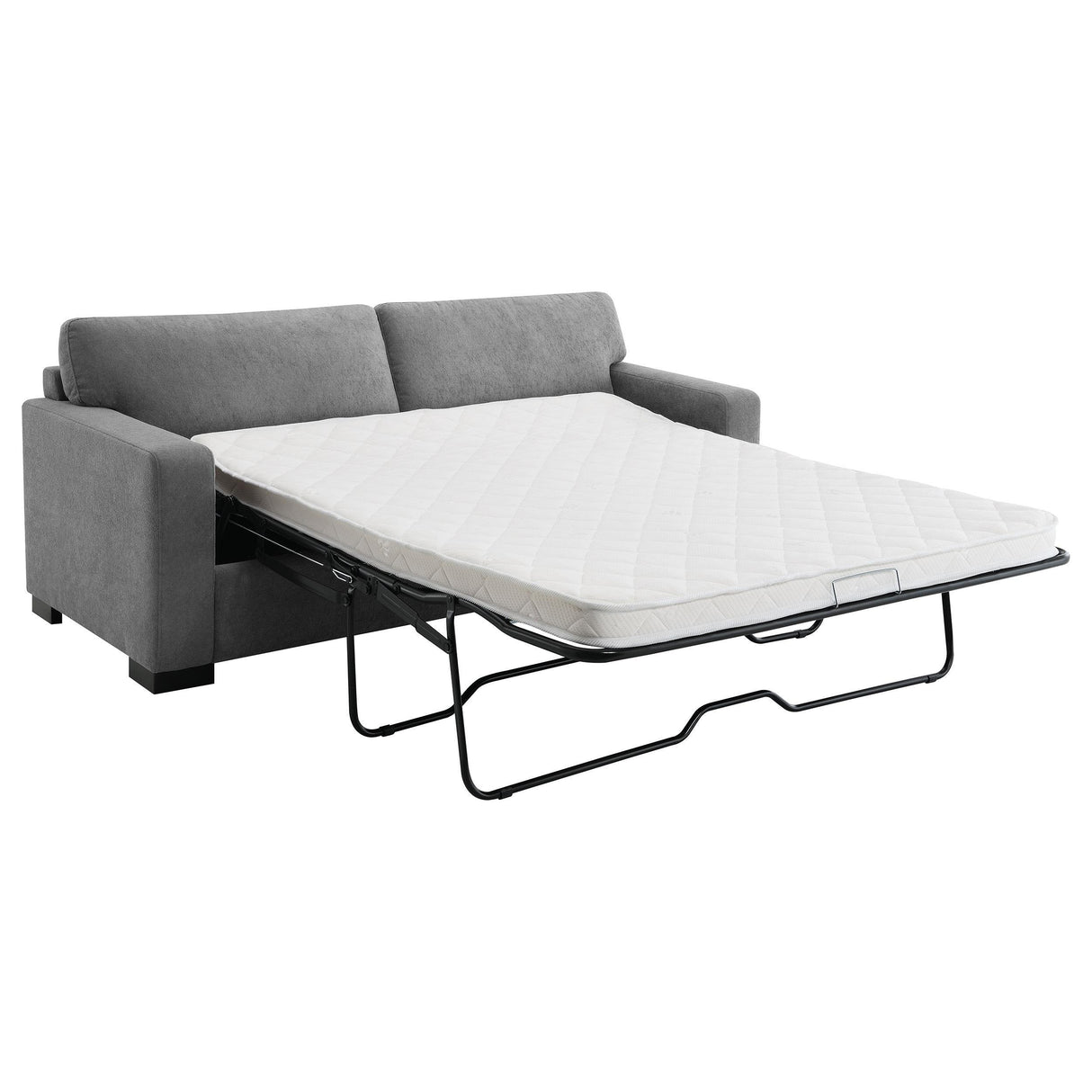 Simpson Upholstered Sofa Sleeper with Queen Mattress Grey by Coaster at Eve Furniture