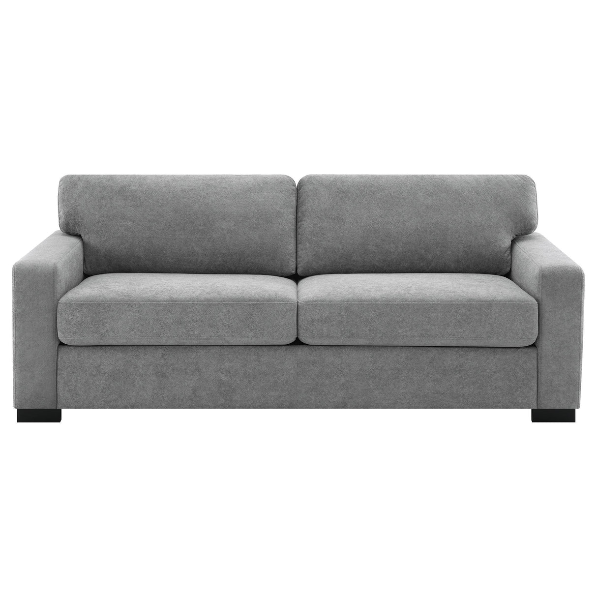 Simpson Upholstered Sofa Sleeper with Queen Mattress Grey by Coaster at Eve Furniture