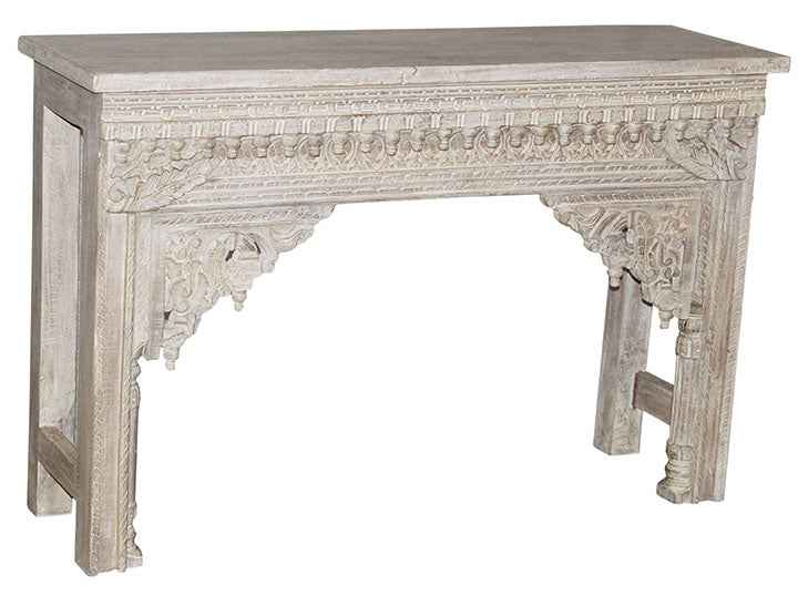 Sinai Heritage Cream Console Table by Classic Home at Eve Furniture