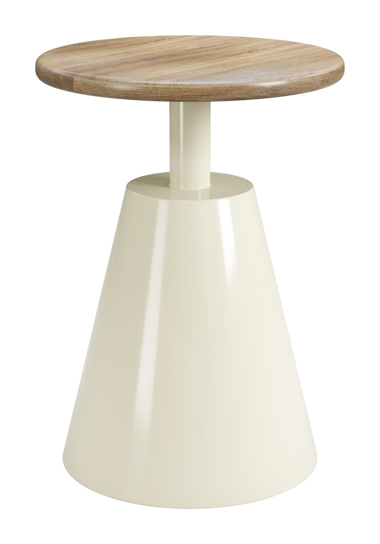 Sira Natural & Ivory Side Table by Zuomod at Eve Furniture