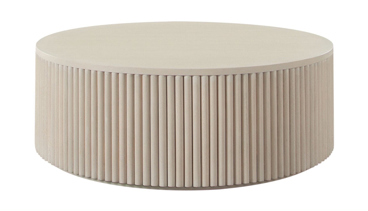 Siren Light Natural Wood Coffee Table by Diamond Sofa at Eve Furniture