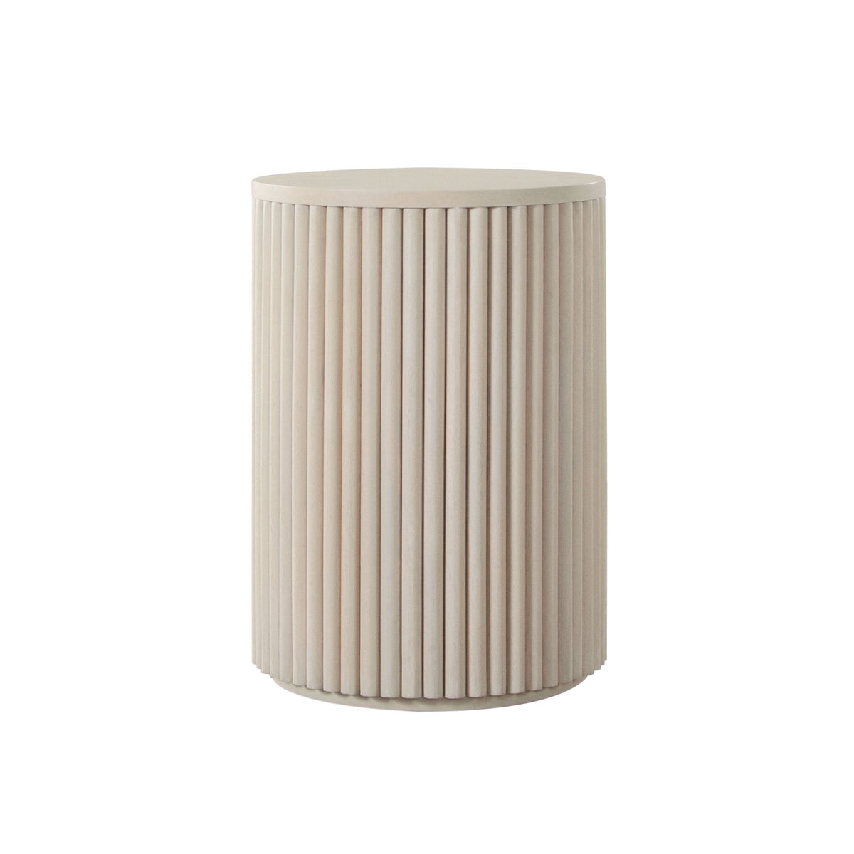 Siren Light Natural Wood End Table by Diamond Sofa at Eve Furniture