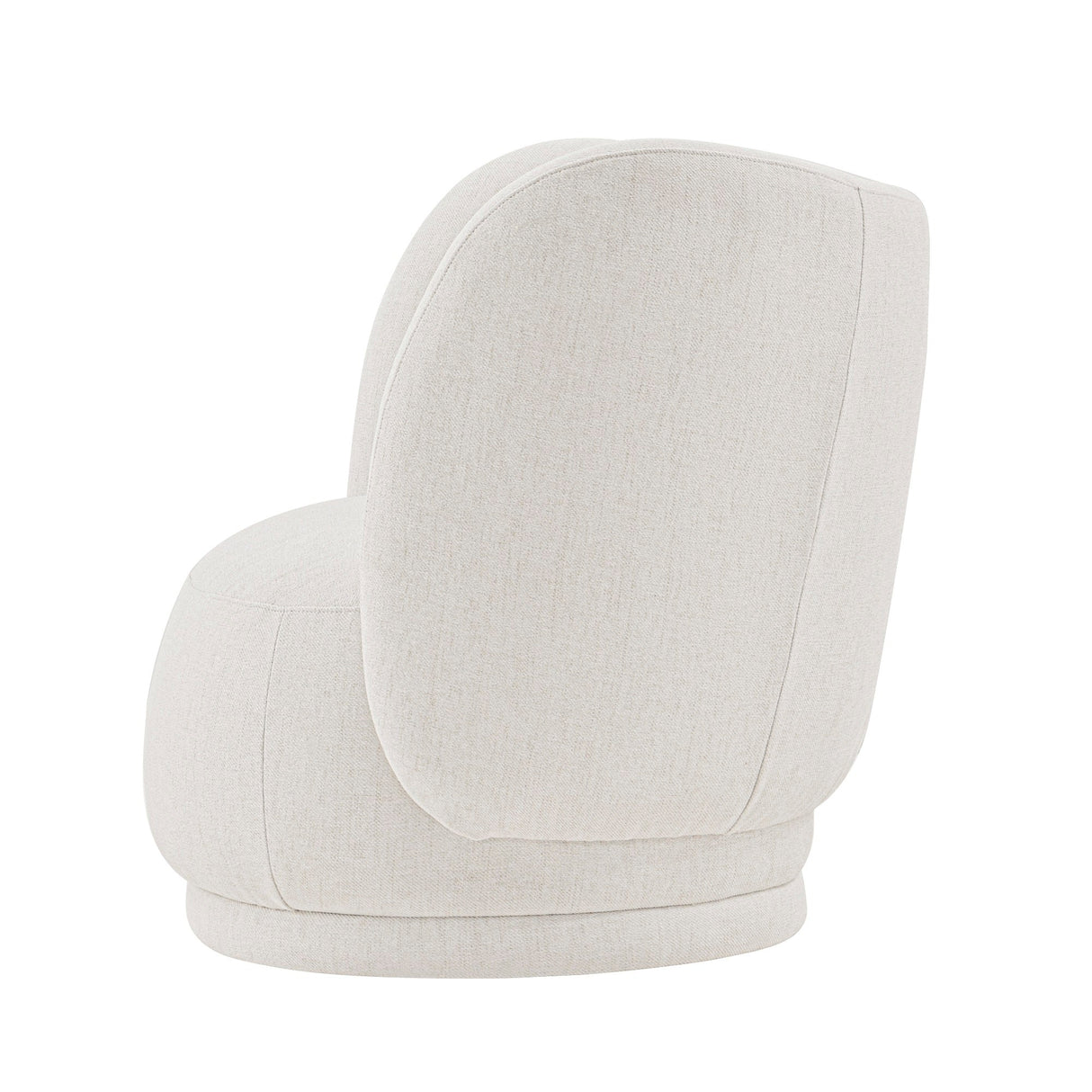 Siri Accent Chair in Cream by Manhattan Comfort at Eve Furniture