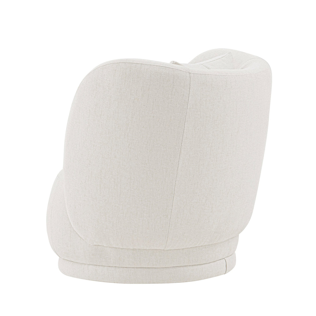 Siri Accent Chair in Cream by Manhattan Comfort at Eve Furniture