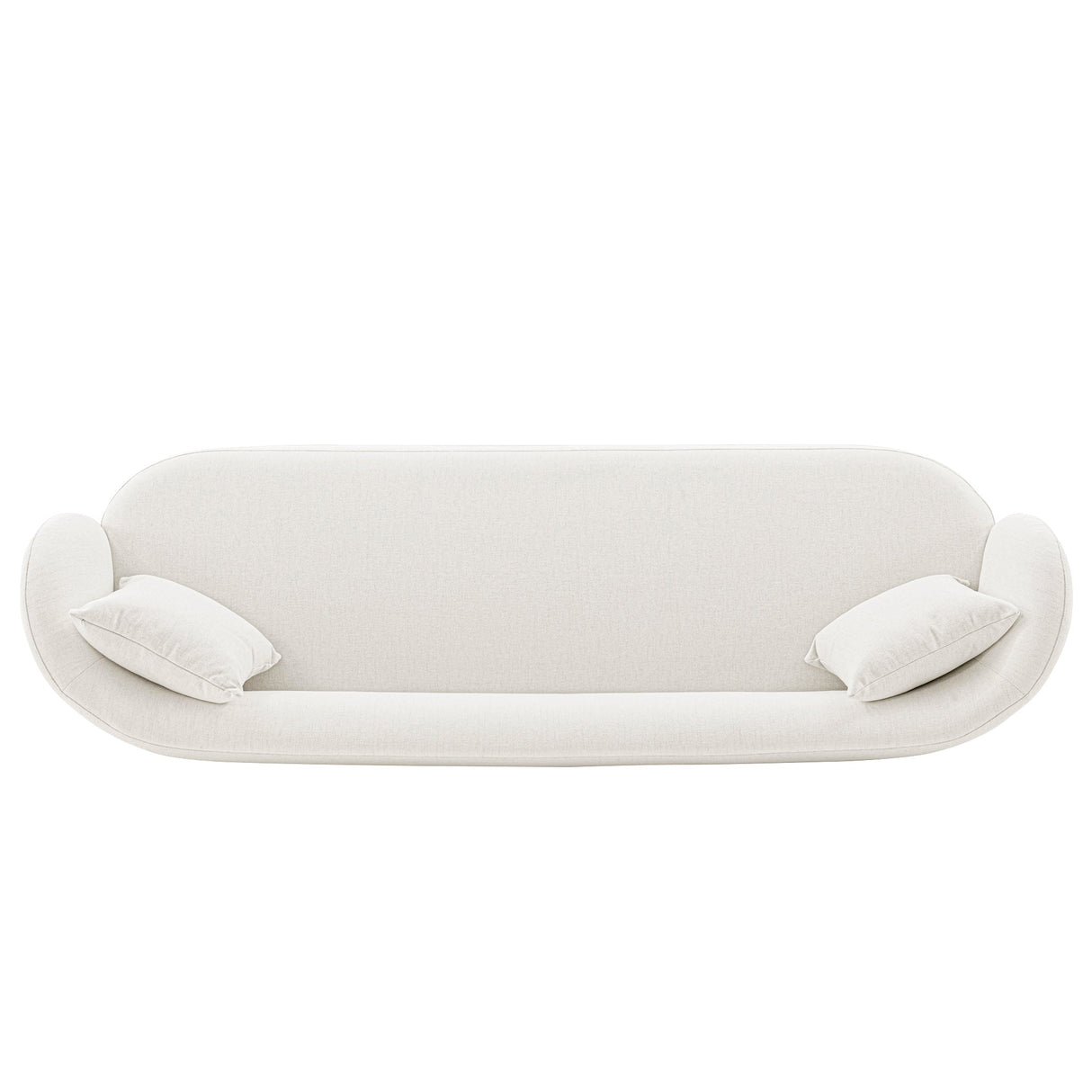 Siri Sofa in Cream by Manhattan Comfort at Eve Furniture