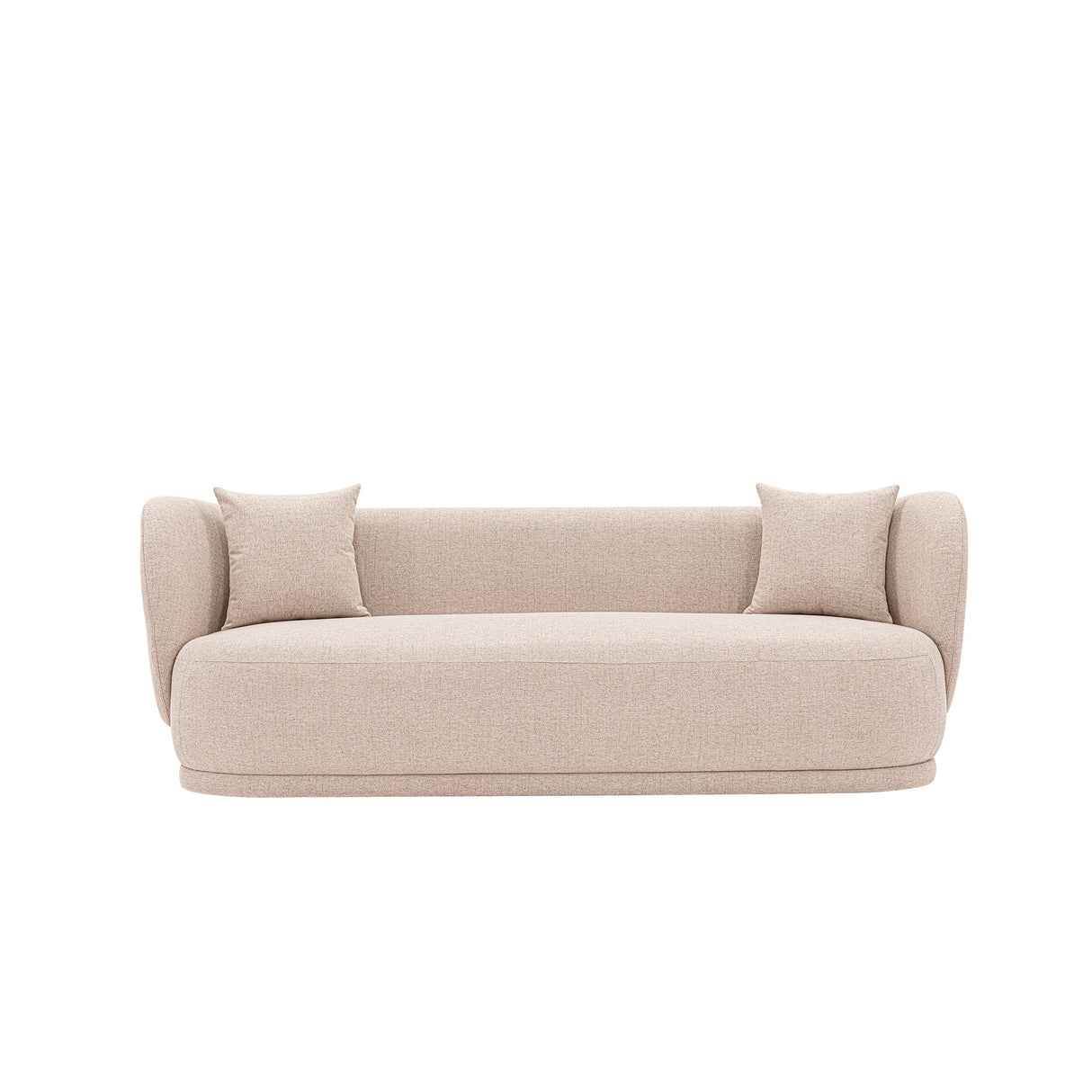 Siri Sofa in Wheat by Manhattan Comfort at Eve Furniture