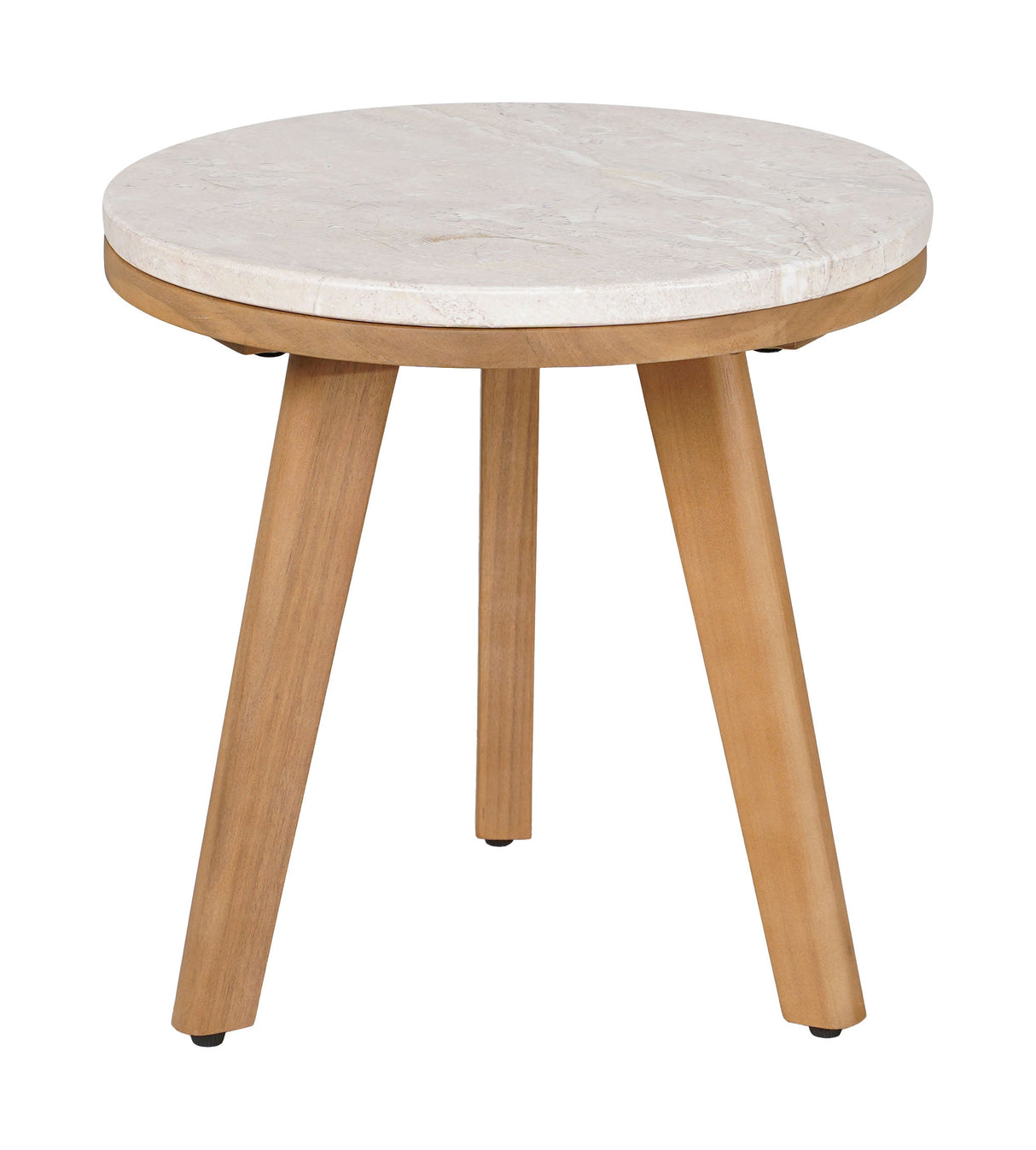 Siro Natural Outdoor Side Table by Zuomod at Eve Furniture