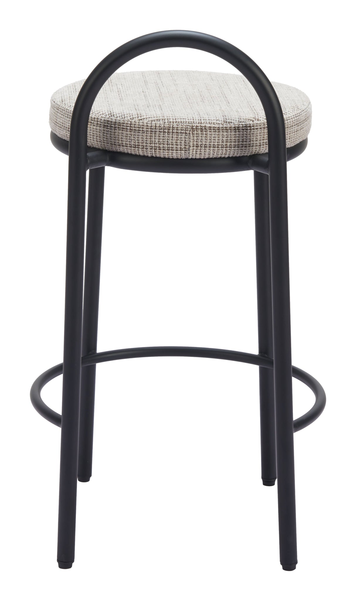 Sisal Beige Tweed Counter Stool (Set of 2) by Zuomod at Eve Furniture
