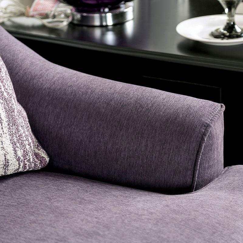 Sisseton Purple Stationary Sofa & Loveseat by Furniture of America at Eve Furniture