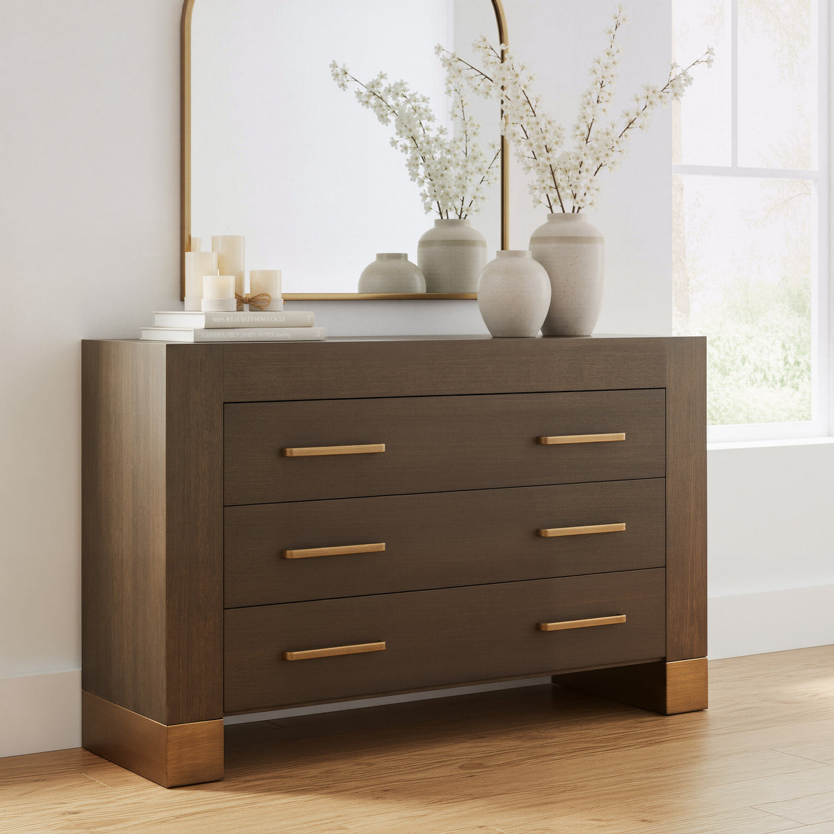 Sivar Espresso Cabinet by Zuomod at Eve Furniture