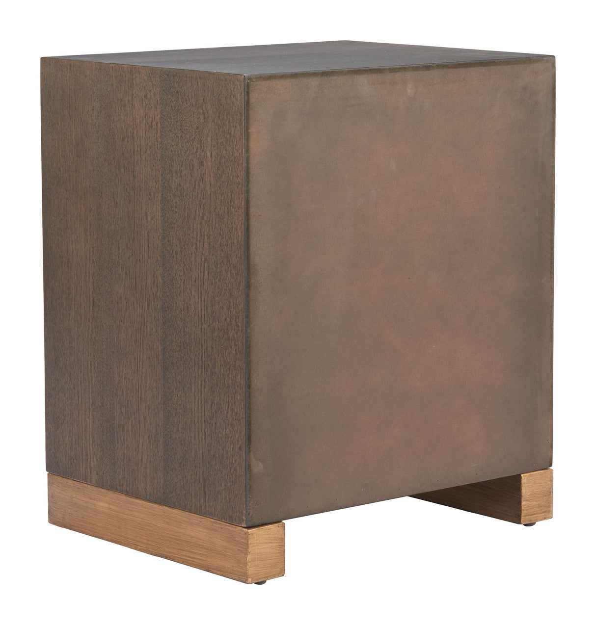 Sivar Espresso Side Table by Zuomod at Eve Furniture