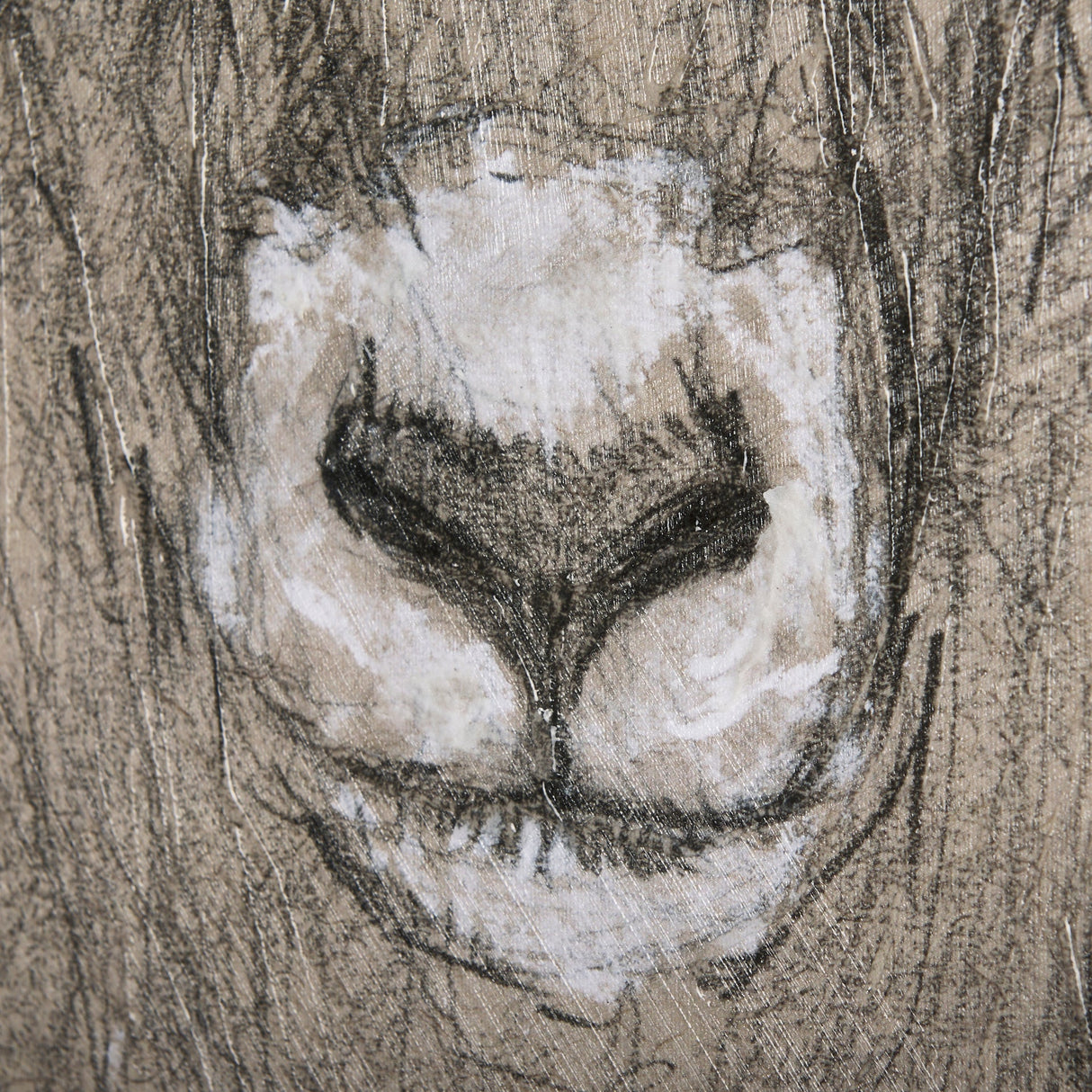 Sketch of animal I (Wild sheep) by Mercana Studio a Hand Embellished Textured Canvas by Mercana at Eve Furniture
