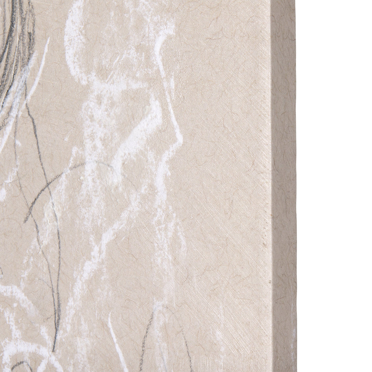 Sketch of animal IX (Bison) by Mercana Studio a Hand Embellished Textured Canvas by Mercana at Eve Furniture