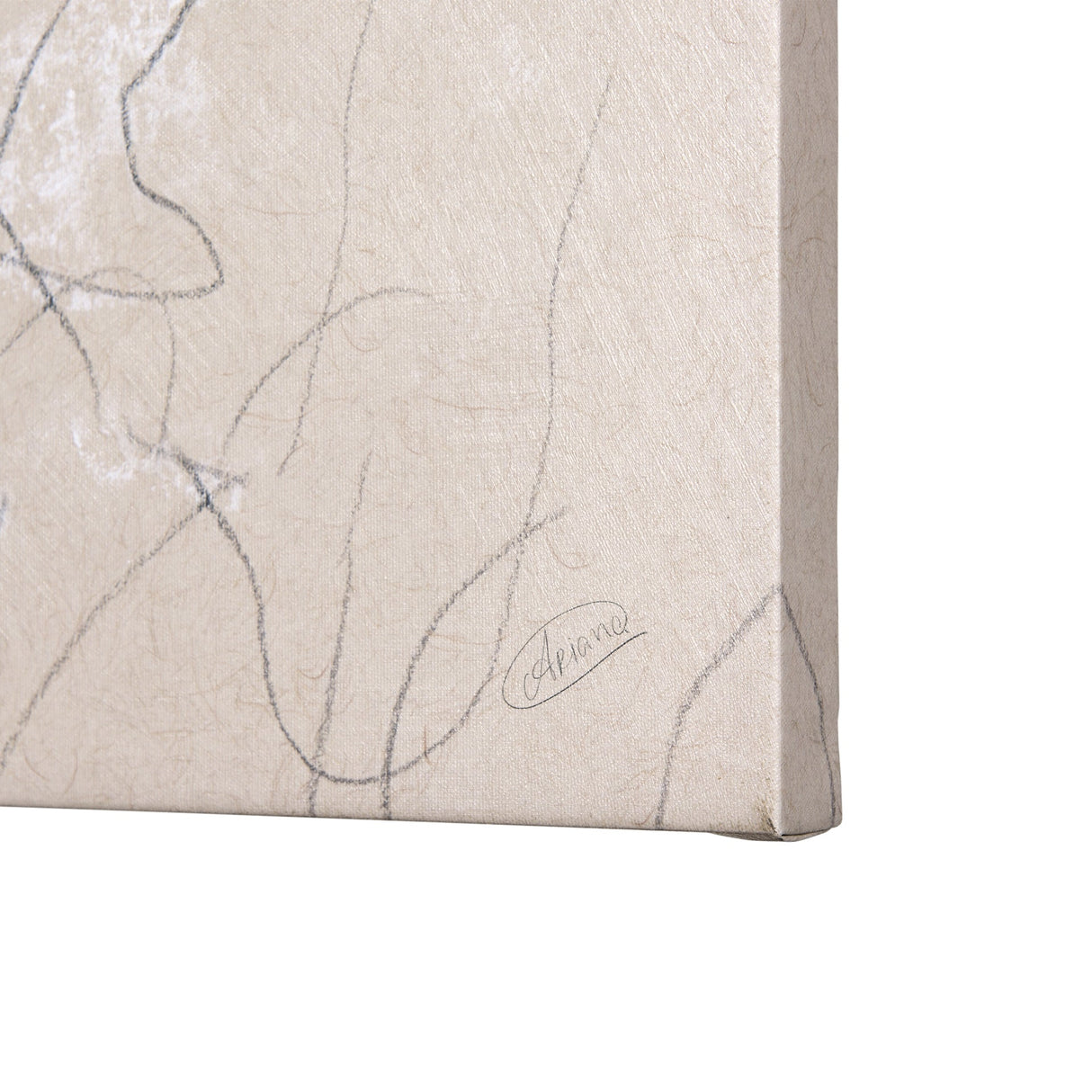 Sketch of animal IX (Bison) by Mercana Studio a Hand Embellished Textured Canvas by Mercana at Eve Furniture