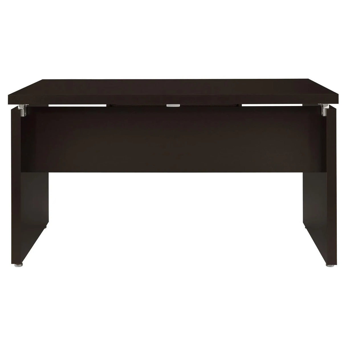Skylar Cappuccino Computer Desk with Keyboard Drawer by Coaster at Eve Furniture
