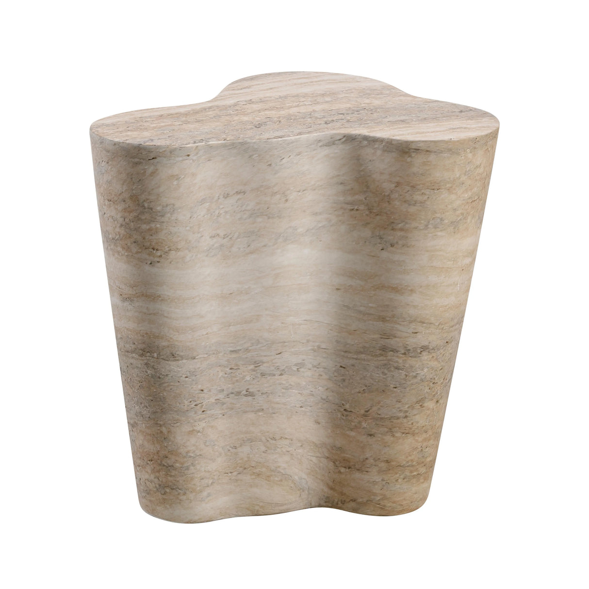 Slab Concrete Indoor / Outdoor Side Table by TOV Furniture at Eve Furniture