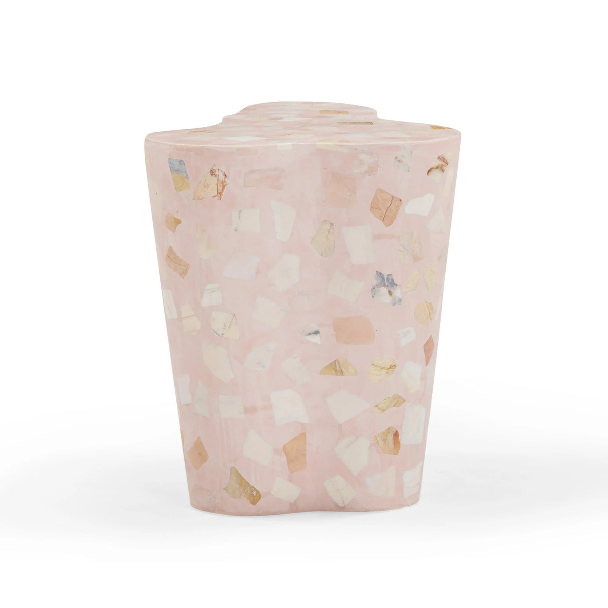 Slab Terrazzo Indoor/Outdoor Side Table by TOV Furniture at Eve Furniture