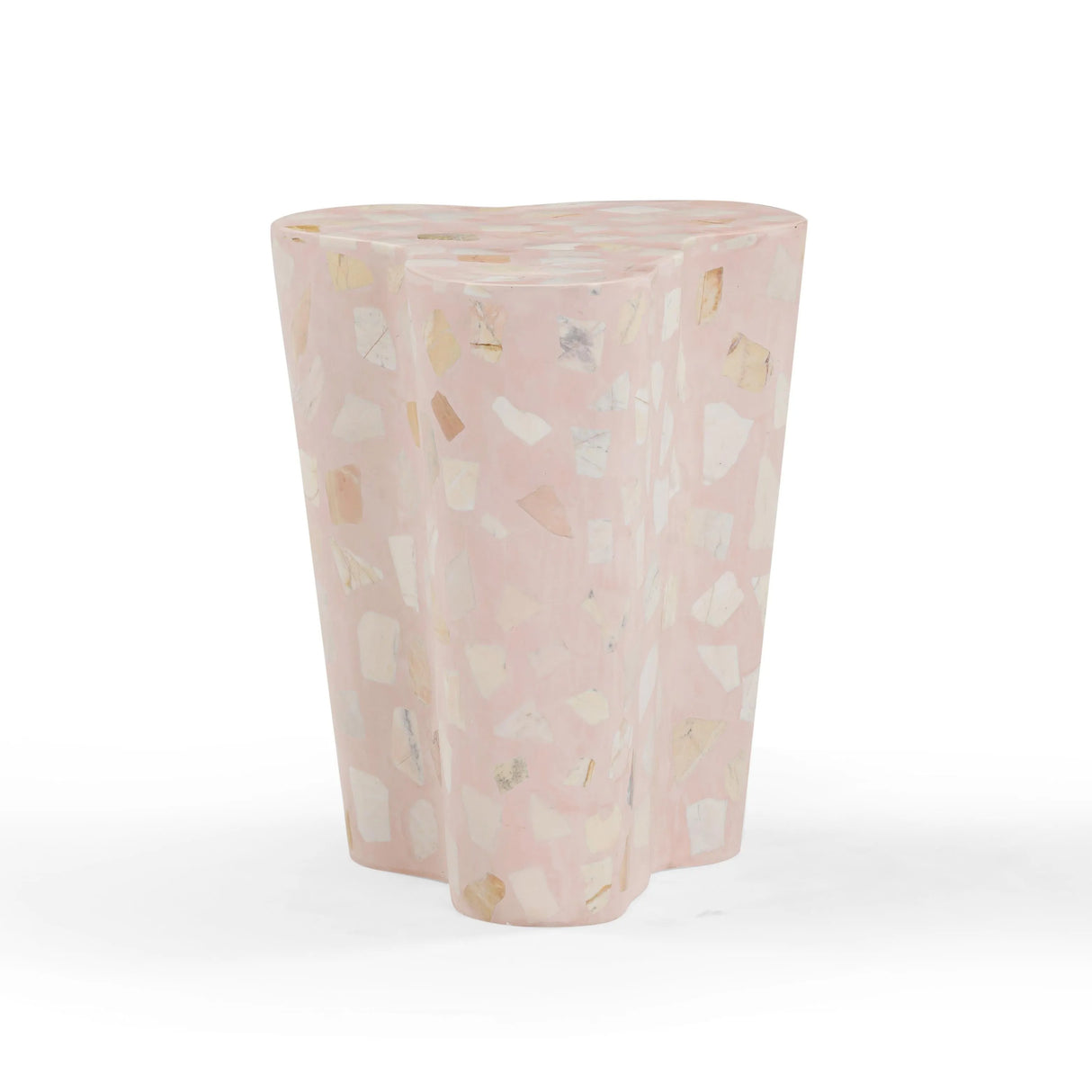 Slab Terrazzo Indoor/Outdoor Side Table by TOV Furniture at Eve Furniture