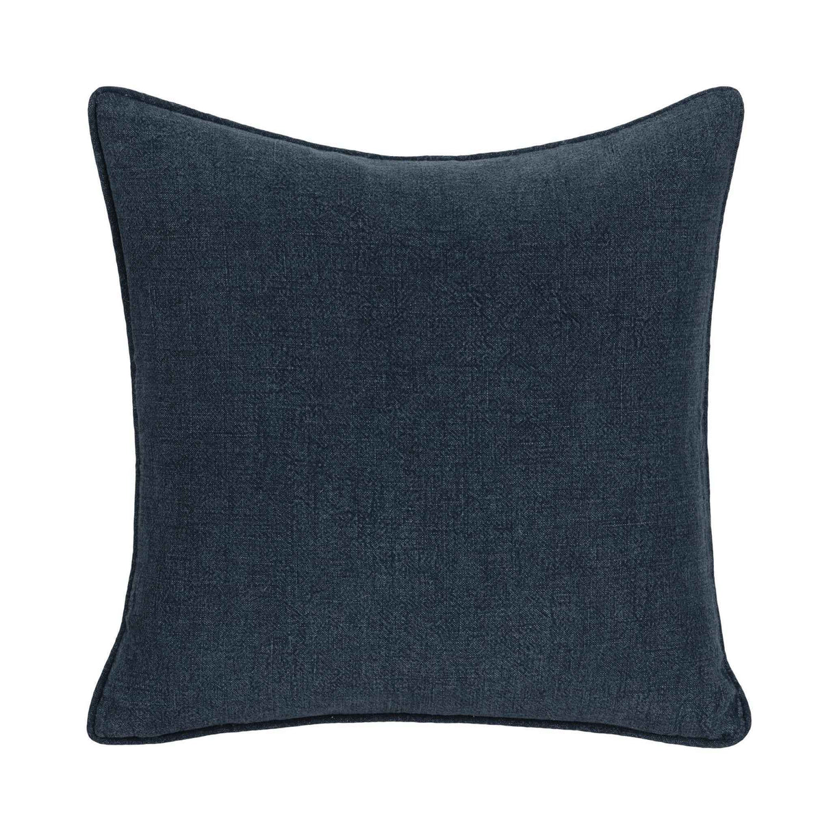 SLD Bedford Indigo Linen 22x22 Throw Pillow (Set of 2) by Classic Home at Eve Furniture