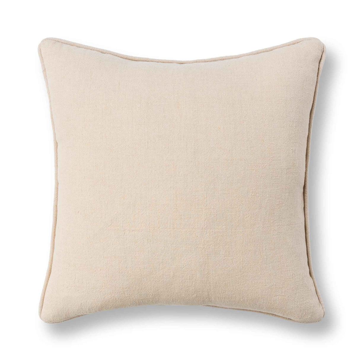 SLD Bedford Linen Oat 22x22 Throw Pillow (Set of 2) by Classic Home at Eve Furniture