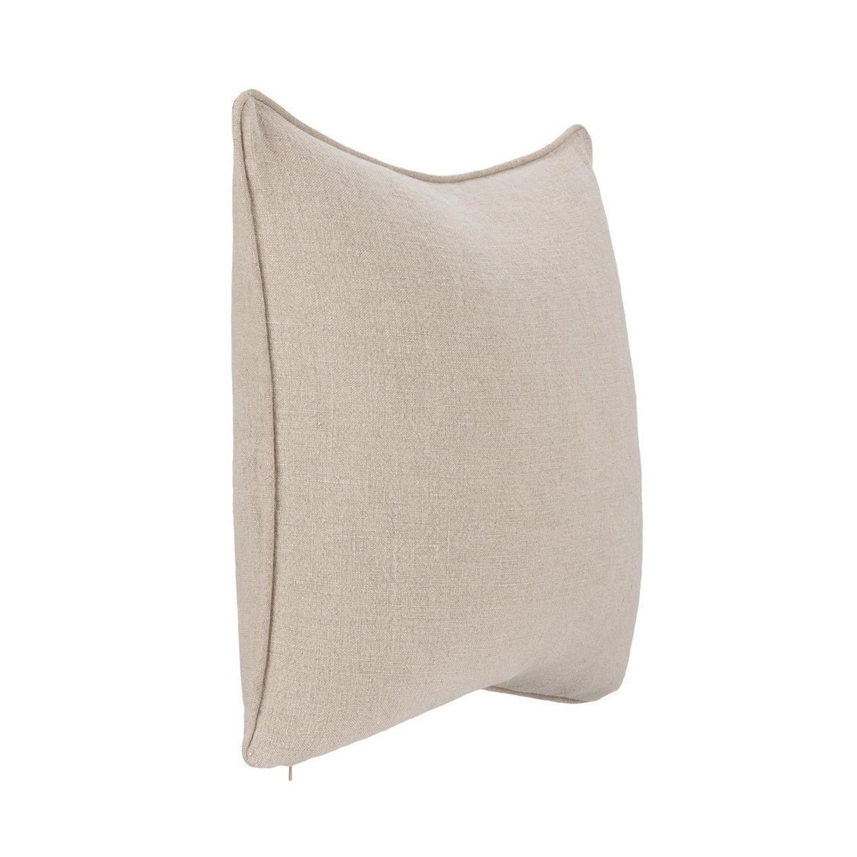 SLD Bedford Natural Linen 22x22 Throw Pillow (Set of 2) by Classic Home at Eve Furniture