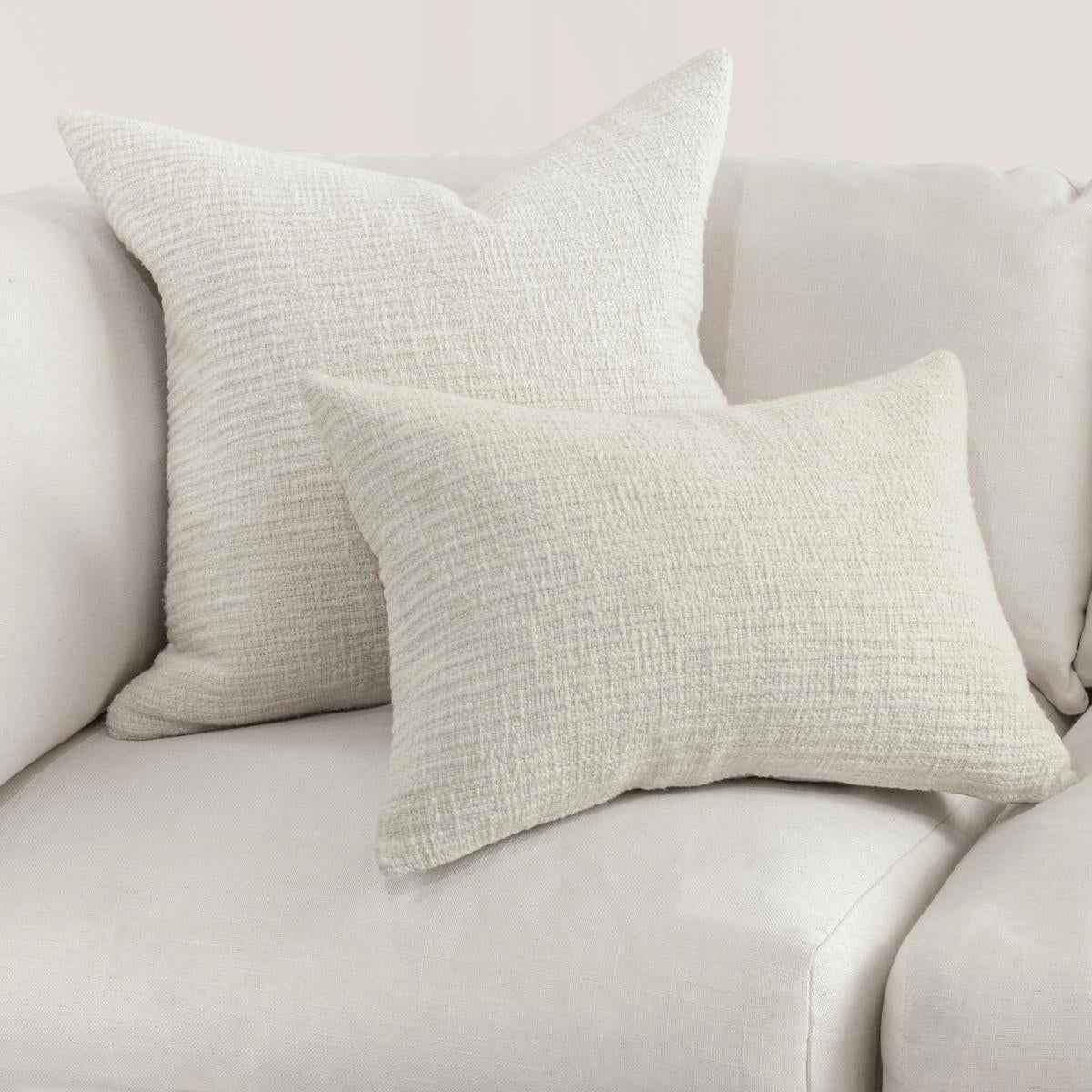 SLD Fable Ivory Multiple Sizes Throw Pillow (Set of 2) by Classic Home at Eve Furniture
