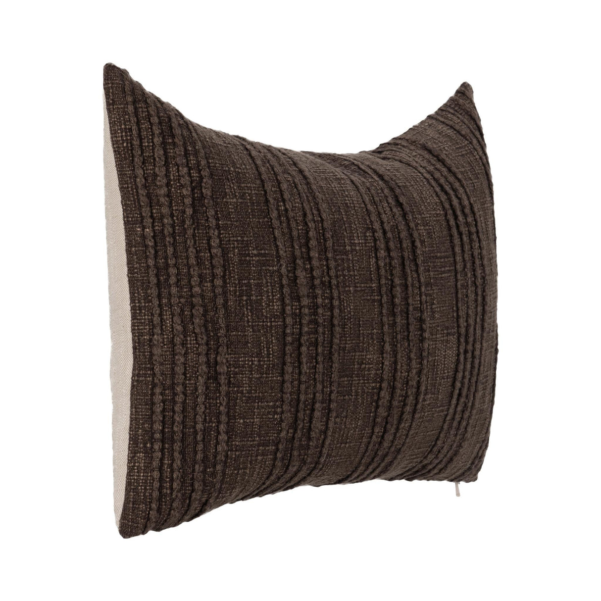 SLD Gratitude Ganache Brown Multiple Sizes Throw Pillow (Set of 2) by Classic Home at Eve Furniture