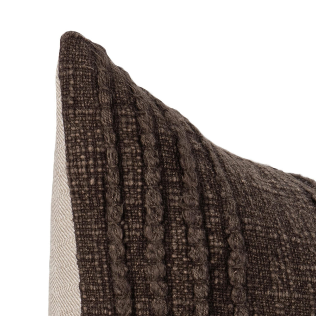 SLD Gratitude Ganache Brown Multiple Sizes Throw Pillow (Set of 2) by Classic Home at Eve Furniture