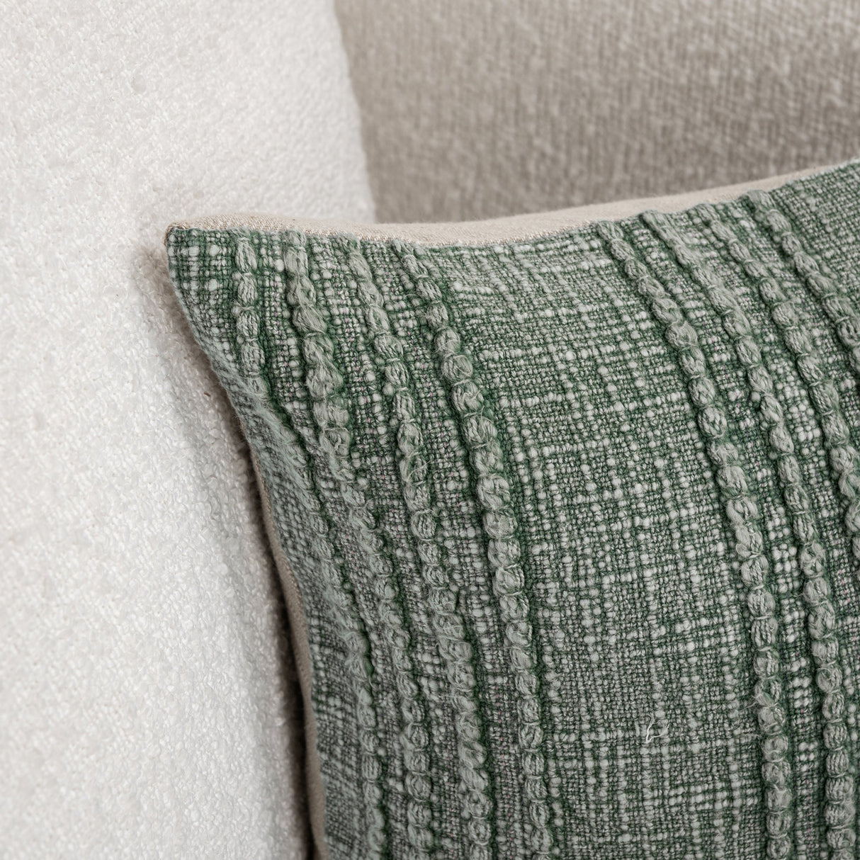 SLD Gratitude Green Multiple Sizes Throw Pillow (Set of 2) by Classic Home at Eve Furniture