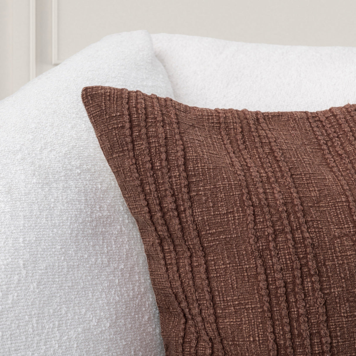 SLD Gratitude Mahogany Multiple Sizes Throw Pillow (Set of 2) by Classic Home at Eve Furniture