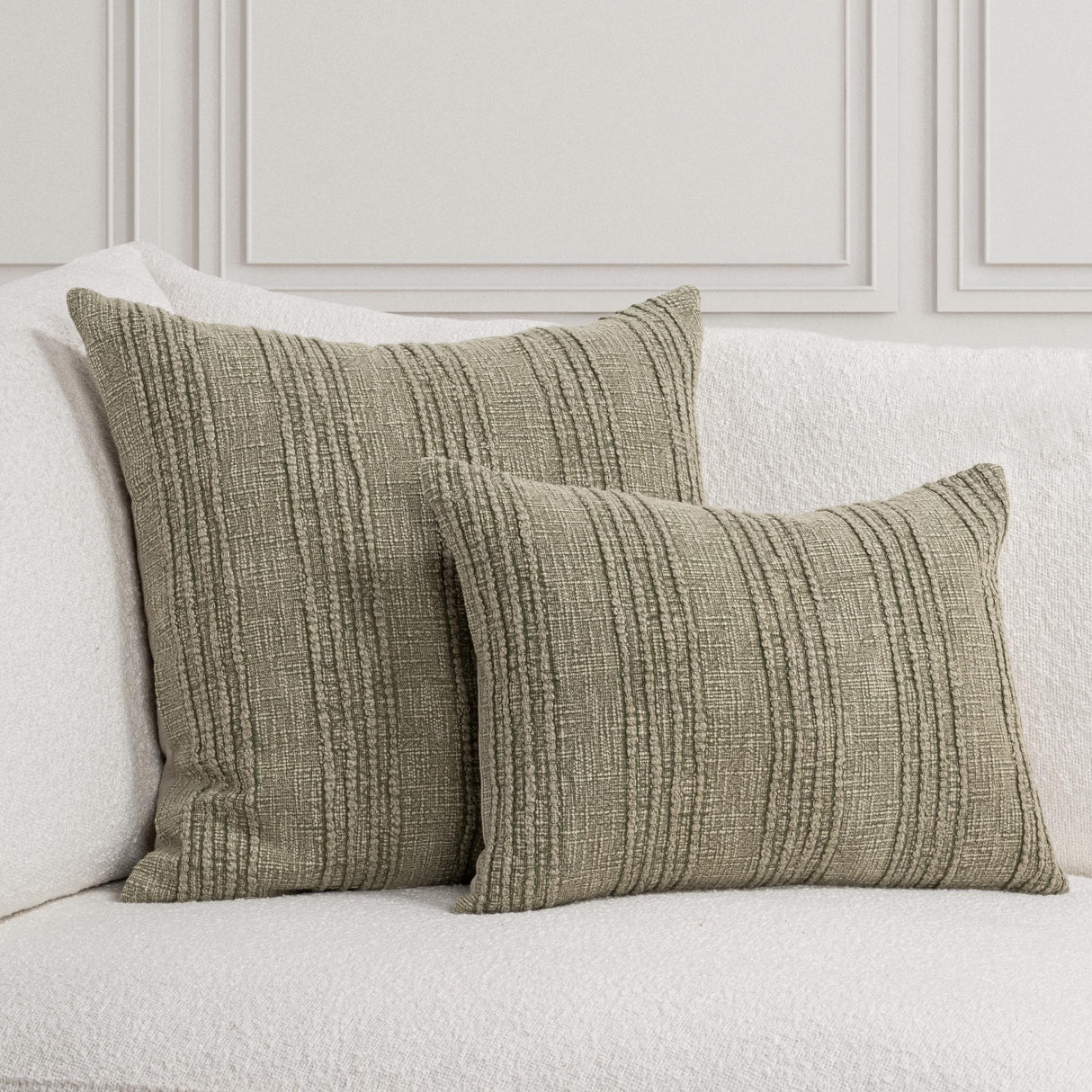 SLD Gratitude Sage Multiple Sizes Throw Pillow (Set of 2) by Classic Home at Eve Furniture