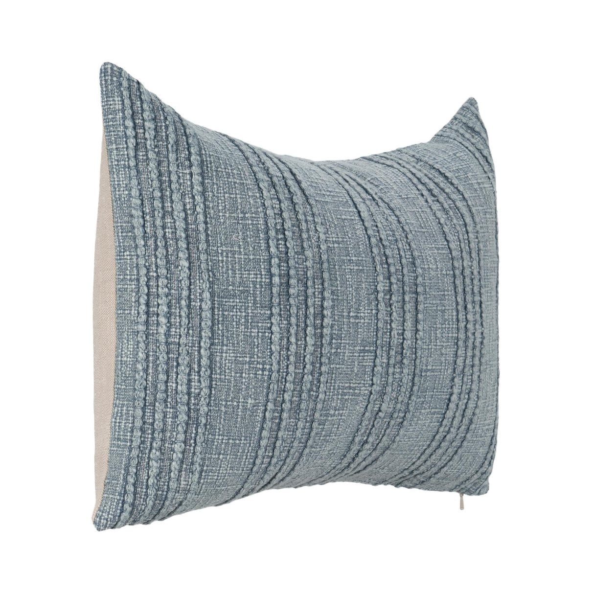 SLD Gratitude Sea Fog Blue Multiple Sizes Throw Pillow (Set of 2) by Classic Home at Eve Furniture