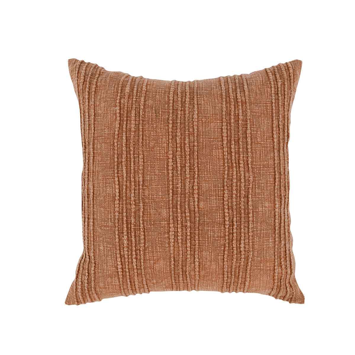 SLD Gratitude Terracotta Multiple Sizes Throw Pillow (Set of 2) by Classic Home at Eve Furniture