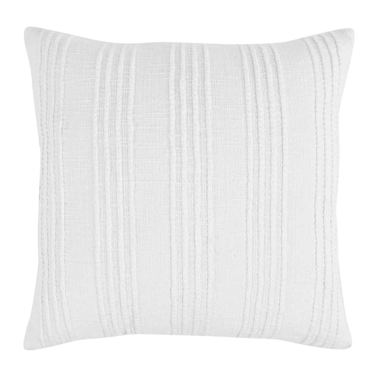 SLD Gratitude White Multiple Sizes Throw Pillow (Set of 2) by Classic Home at Eve Furniture