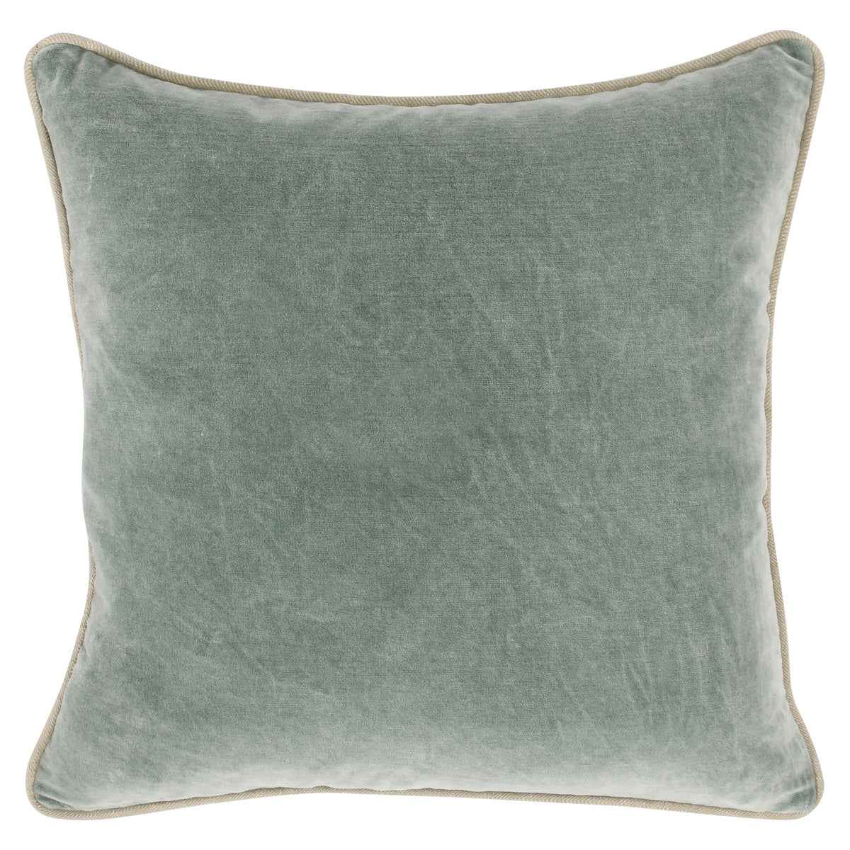 SLD Heirloom Bay Green Velvet Multiple Sizes Throw Pillow (Set of 2) by Classic Home at Eve Furniture