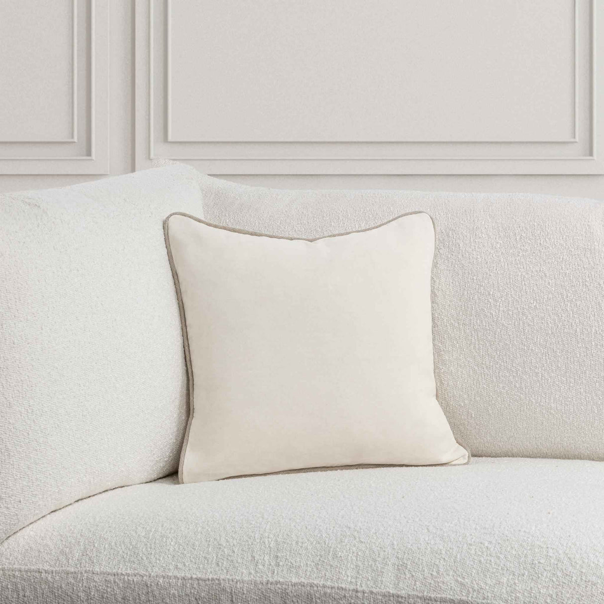 SLD Heirloom Ivory Velvet Multiple Sizes Throw Pillow (Set of 2) by Classic Home at Eve Furniture