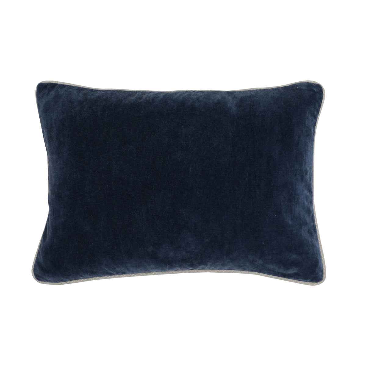 SLD Heirloom Navy Velvet Multiple Sizes Throw Pillow (Set of 2) by Classic Home at Eve Furniture