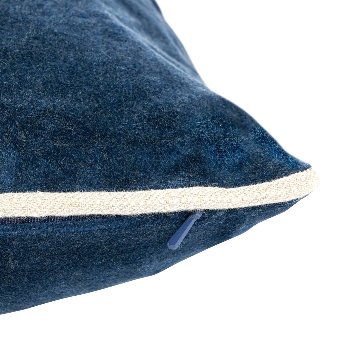 SLD Heirloom Navy Velvet Multiple Sizes Throw Pillow (Set of 2) by Classic Home at Eve Furniture