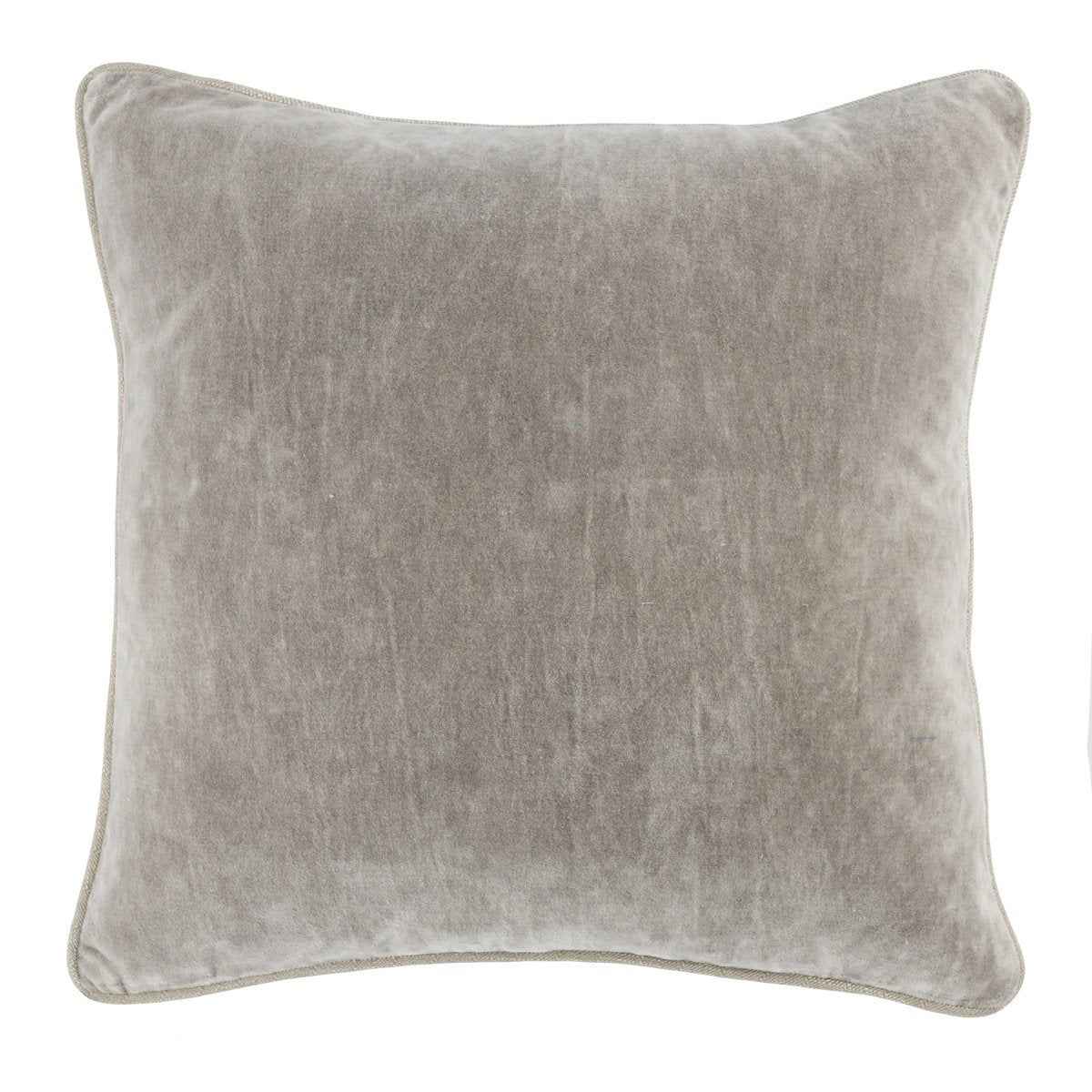 SLD Heirloom Silver Velvet Multiple Sizes Throw Pillow (Set of 2) by Classic Home at Eve Furniture