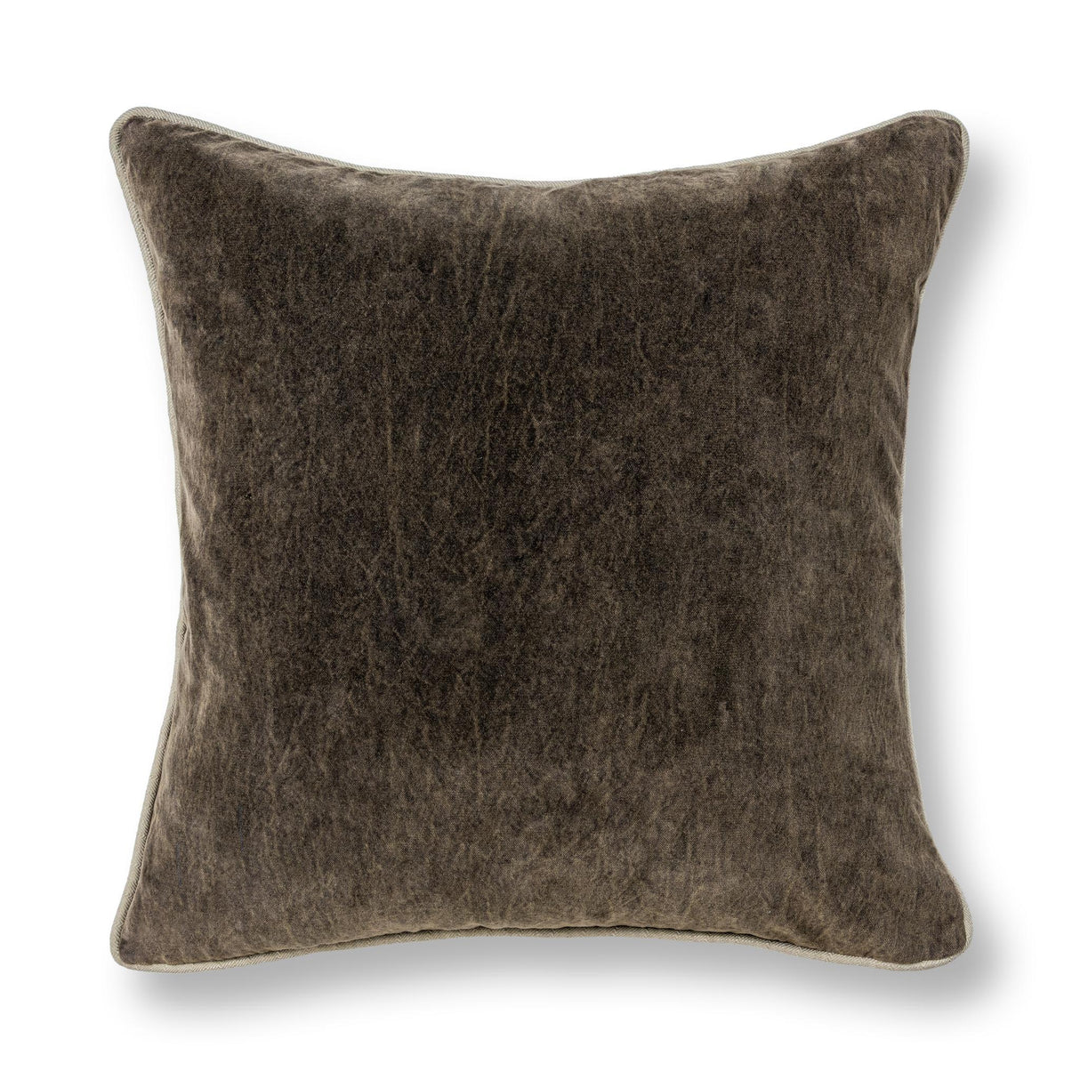 SLD Heirloom Velvet Dark Clove Throw Pillow (Set of 2) by Classic Home at Eve Furniture