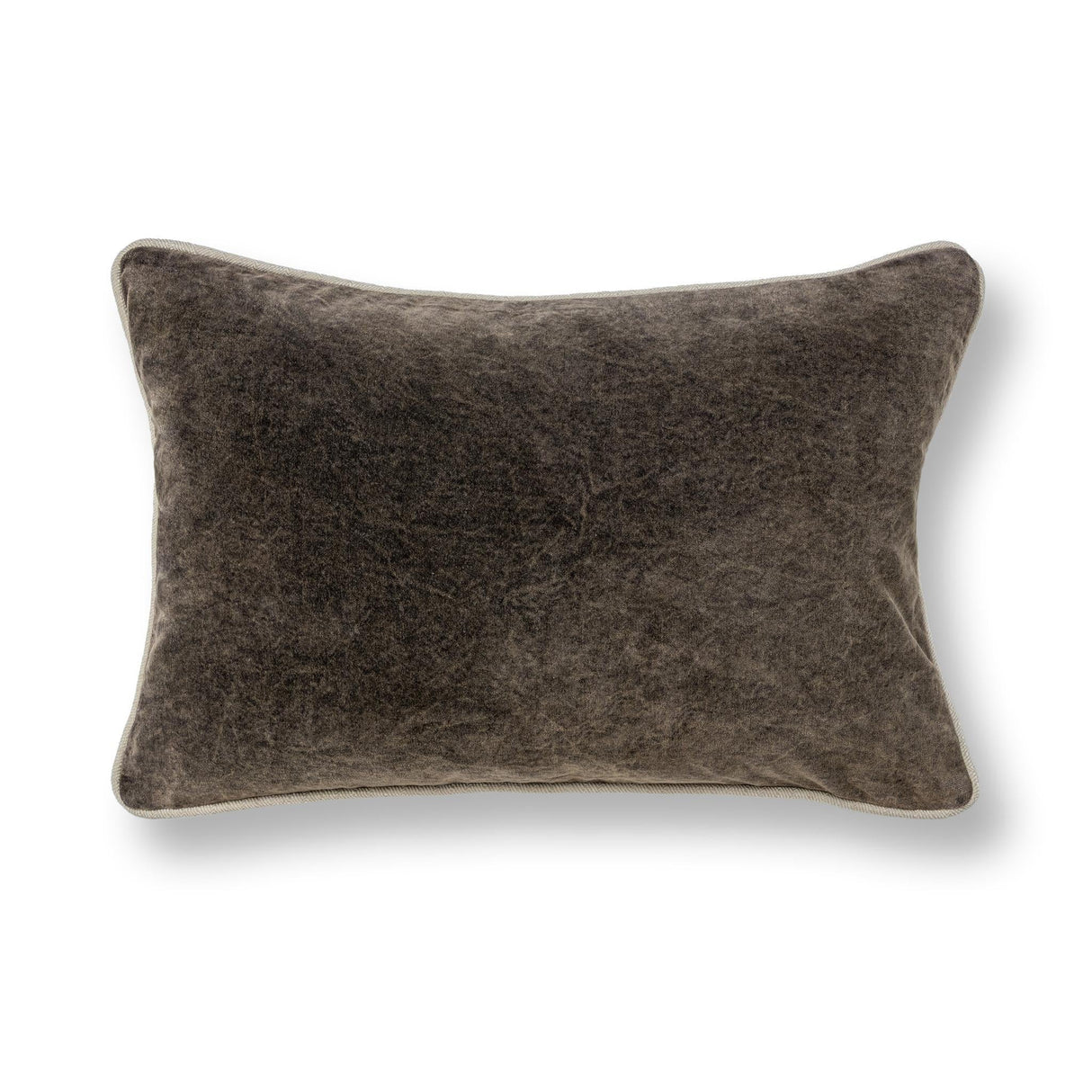 SLD Heirloom Velvet Dark Clove Throw Pillow (Set of 2) by Classic Home at Eve Furniture