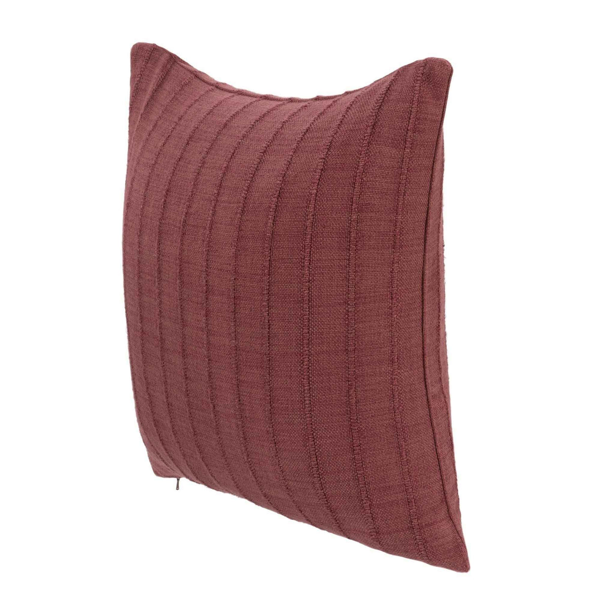 SLD Hunter Cherrywood Red 22x22 Throw Pillow (Set of 2) by Classic Home at Eve Furniture