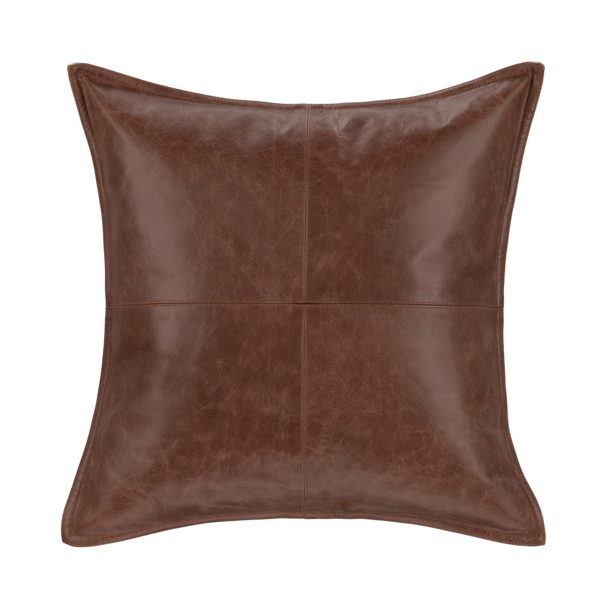 SLD Leather Kona Brown Multiple Sizes Throw Pillow (Set of 2) by Classic Home at Eve Furniture