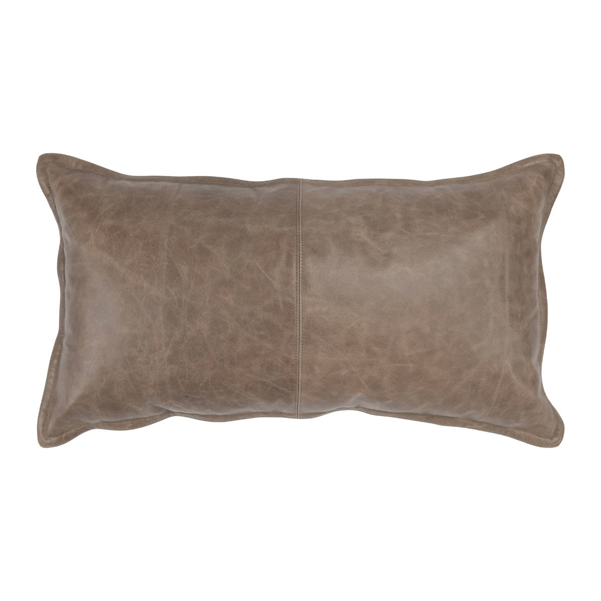 SLD Leather Sandstorm Taupe Multiple Sizes Throw Pillow (Set of 2) by Classic Home at Eve Furniture