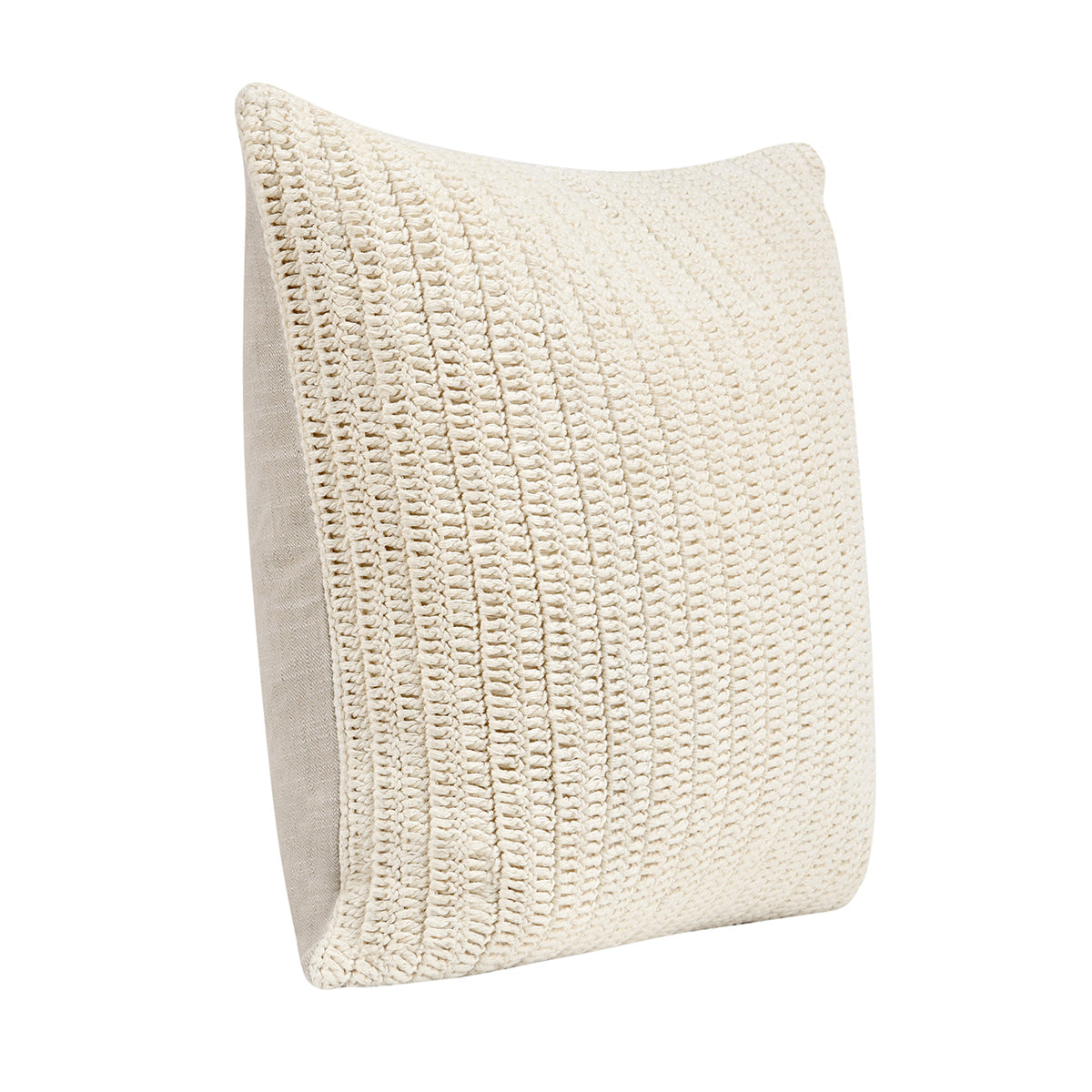 SLD Macie Ivory 22x22 Throw Pillow (Set of 2) by Classic Home at Eve Furniture