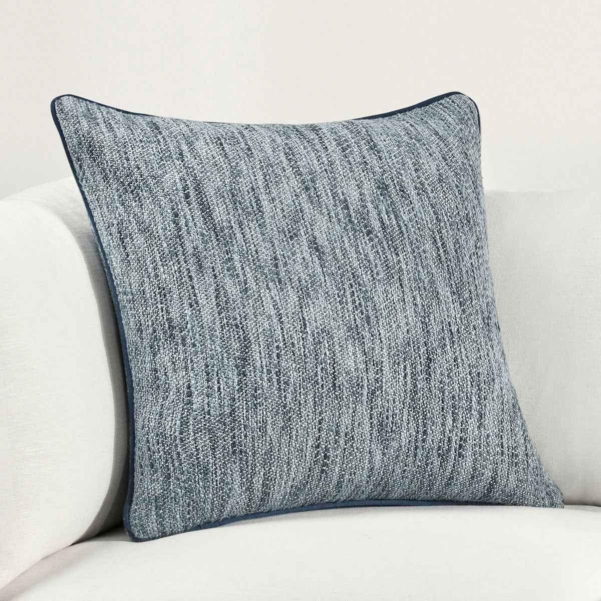 SLD Sharma Denim Blue Multiple Sizes Throw Pillow (Set of 2) by Classic Home at Eve Furniture
