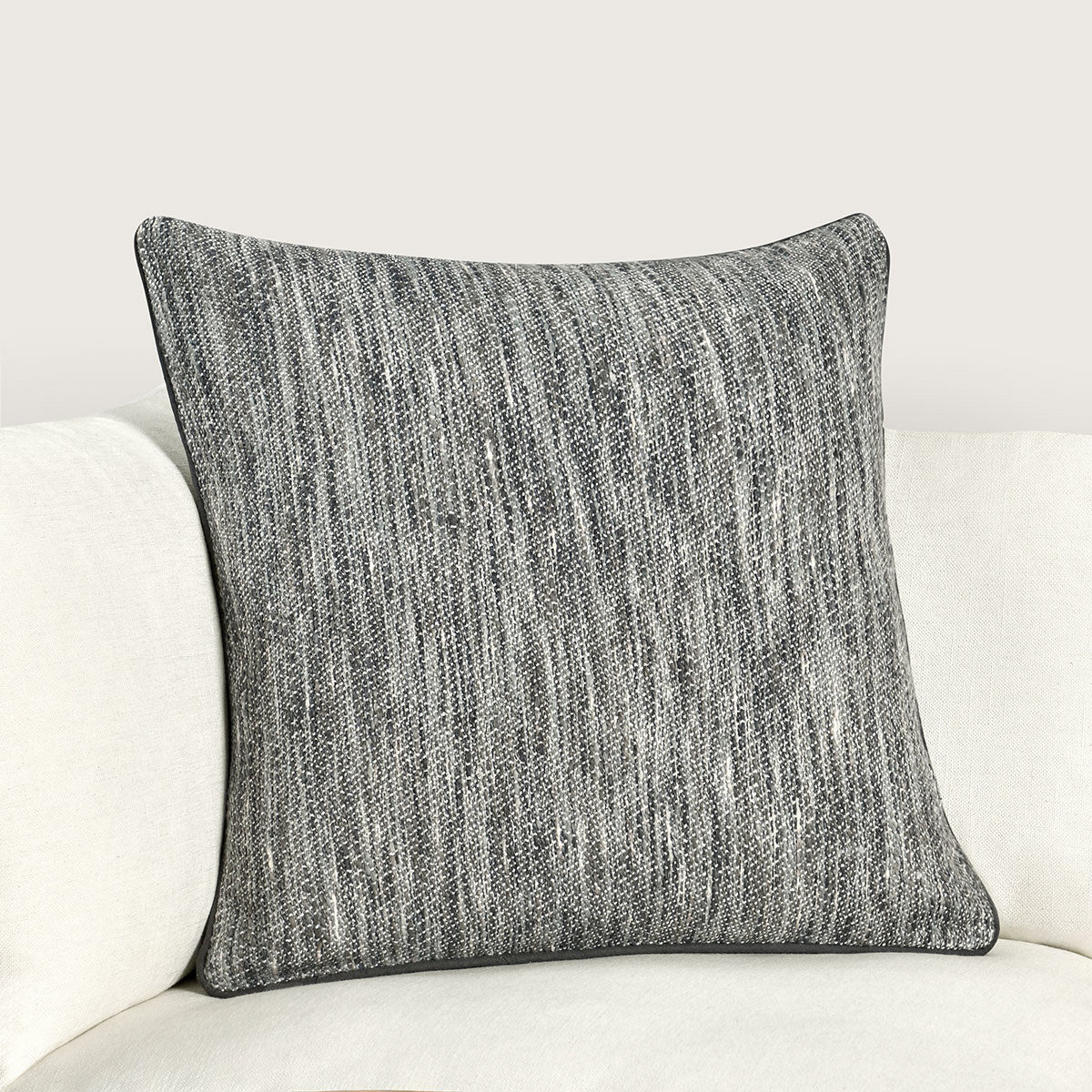 SLD Sharma Gray Multiple Sizes Throw Pillow (Set of 2) by Classic Home at Eve Furniture